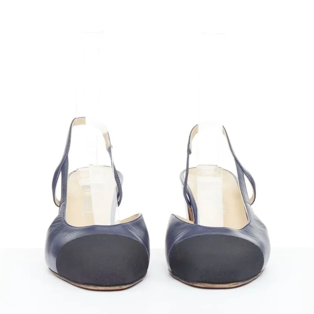 CHANEL navy blue